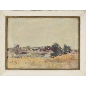 Edward WIECZOREK (1901-1988), Landscape.