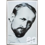 Marcin MACIEJOWSKI (ur. 1974), Krzysztof Penderecki - plakat z okazji 80-tych urodzin kompozytora (2013)