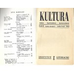 KULTURA PARYŻ Nr.7/189 - 8/190 1963 WITOLD GOMBROWICZ