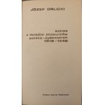 ORLICKI Józef - SZKICE Z DZIEJÓW STOSUNKÓW POLSKO-ŻYDOWSKICH 1918-1949 Wydanie 1