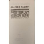 TAZBIR Janusz - PROTOKOŁY MĘDRCÓW SYJONU. AUTENTYK CZY FALSYFIKAT