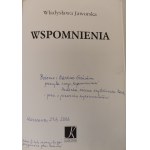 JAWORSKA Władysława - WSPOMNIENIA Dedica dell'autore a R.M. Groński