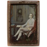 H. Groglet, Miniaturen im Stil von Louis XVI-para