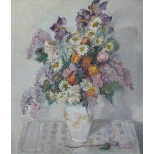 Barbara Houwalt, Flowers in a Vase