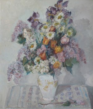 Barbara Houwalt, Flowers in a Vase