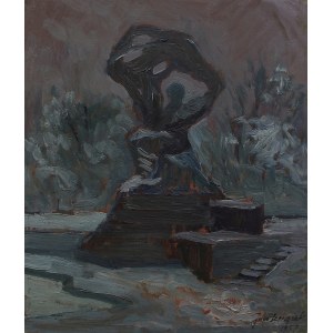 Jan Książek, Chopin-Denkmal im Lazienki-Park