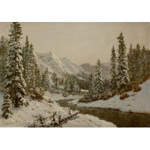 Konstanty Mackiewicz, Winter in den Bergen