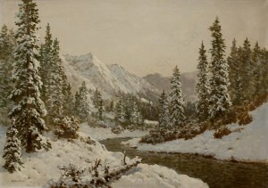 Konstanty Mackiewicz, Zima w górach