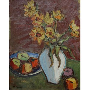 Edward Matuszczak, Blumen in einer Vase