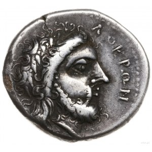 stater, 400-350 pne; Aw: Głowa Zeusa w wieńcu laurowym ...