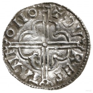 denar typu quatrefoil, 1018-1024, Norwich, mincerz Thur...
