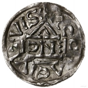 denar, 1002-1009, mincerz Anti; Aw: Krzyż grecki, w kąt...