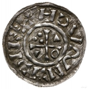 denar, 1002-1009, mincerz Voc; Aw: Krzyż grecki, w kąta...