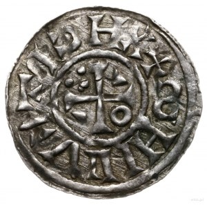 denar, 1002-1009, mincerz Ag; Aw: Krzyż grecki, w kątac...