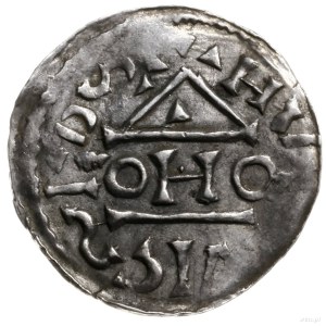 denar, 1018-1023, mincerz Ag; Aw: Dwunitkowy krzyż wewn...