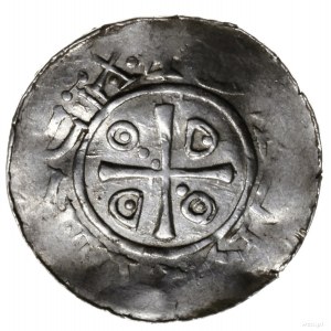 denar typu OAP, 983-1002; Aw: Głowa w lewo, OTTO...; Rw...
