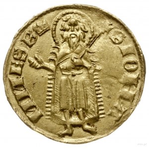 goldgulden, 1342-1353, mennica Buda; Aw: Lilia, +LODOV-...