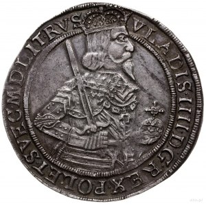 talar 1637, Toruń; Aw: Półpostać króla zwrócona w prawo...