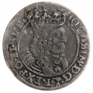 szóstak 1662, Lwów; bardzo rzadka moneta z błędem - po ...