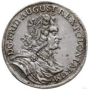 2/3 talara (gulden), 1701 Drezno; IL-H (inicjały Jana L...