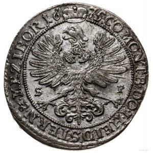 15 krajcarów 1675, Oleśnica; litery S-P (mincerza Samue...