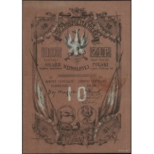 Skarb Wyzwolonej Polski; 10 złotych polskich 1853; z pi...
