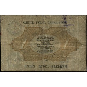 1 rubel srebrem 1858, podpisy: B. Niepokoyczycki, S. En...