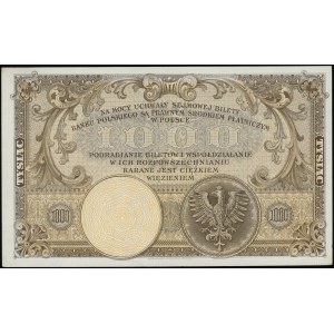 1.000 złotych 28.02.1919, seria, numeracja 5678488; Luc...