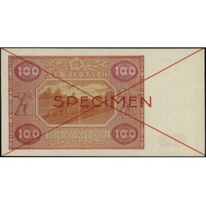 100 złotych 15.05.1946, seria A 1234567 / A 8900000, cz...