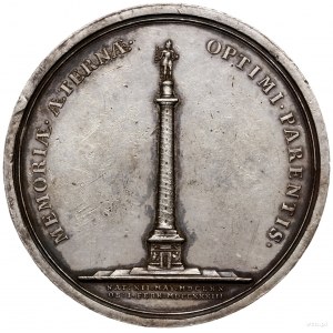 medal, 1733, autorstwa Heinricha Paula Groskurta; Aw: P...