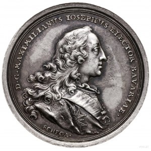 medal na pamiątkę ślubu Maksymiliana III Józefa Wittels...