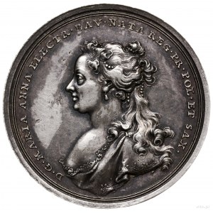 medal na pamiątkę ślubu Maksymiliana III Józefa Wittels...