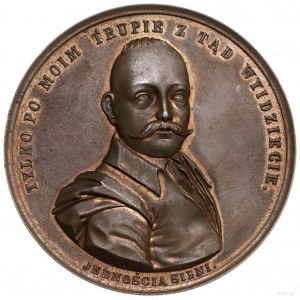 medal wybity dla uczczenia pamięci Tadeusza Reytana ora...