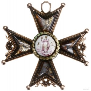 Order Świętego Stanisława, 1765-1795; Krzyż maltański z...
