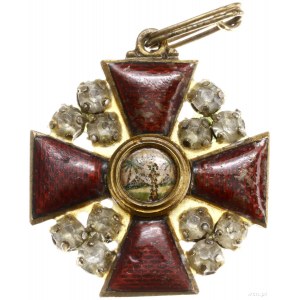 Order Świętej Anny (Орден Святой Анны) III klasy; Emali...