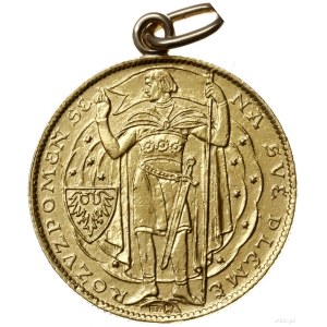 3 dukaty 1929, Krzemnica; moneta 1.000 lat chrześcijańs...