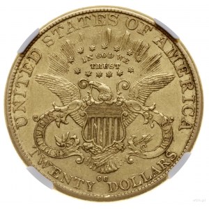 20 dolarów 1890/CC, Carson City; typ Liberty Head; Fr. ...