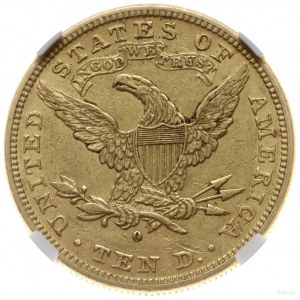 10 dolarów 1881/O, Nowy Orlean; typ Liberty Head; Fr. 1...