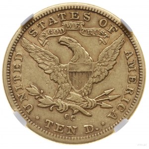 10 dolarów 1881/CC, Carson City; typ Liberty Head; Fr. ...