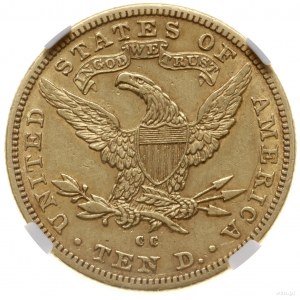 10 dolarów 1892/CC, Carson City; typ Liberty Head; Fr. ...