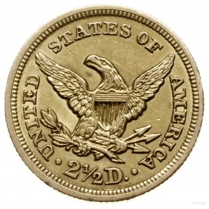 2 1/2 dolara 1846, Filadelfia; typ Liberty Head; Fr. 11...