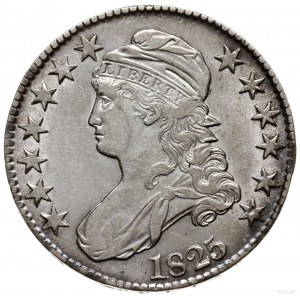 50 centów 1825, Filadelfia; typ Liberty Cap; delikatnie...