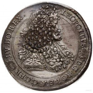 talar 1693 KB, Krzemnica; Aw: Popiersie władcy skierowa...