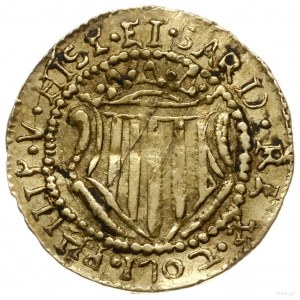 escudo 1702, Cagliari; CNI II/470/4, Fr. 145, Varesi 93...