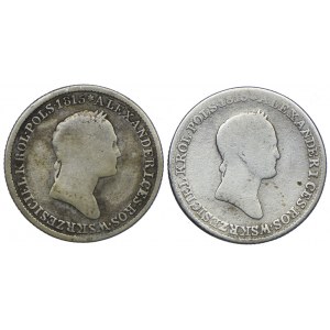 Polské království, Mikuláš I., 1 zl. 1831 KG, 1834 IP, Varšava (2 ks)
