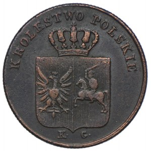 November Uprising, 3 groszy 1831 KG, Warsaw