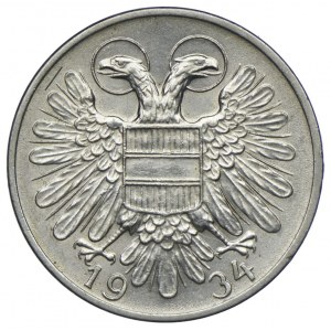 Rakúsko, Prvá republika, 50 halierov 1934, Viedeň