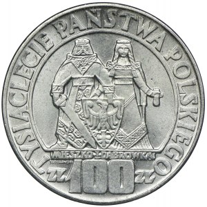 100 zlotých 1966, Mieszko a Dąbrówka