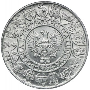 100 zlotých 1966, Mieszko a Dąbrówka