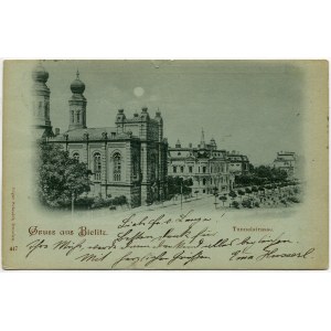 Carte postale Bielsko-Biała Tunnelstrasse